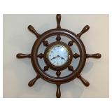Schatz Royal Mariner Ship Wheel Clock