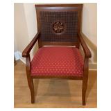 Italian Frame Armchair Cane Back