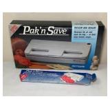 Vacuum Bag Sealer w/ Replacement Bags