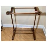 Wooden Quilt Rack