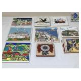 Assorted Decorative Ceramic Wall Tiles