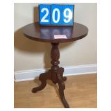 Round Pedestal Side Table
