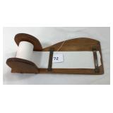 Vintage Wooden Paper Roll Dispenser