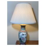 Porcelain Floral Table Lamp
