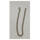 Beautiful Sterling Silver Byzantine Chain
