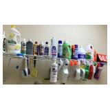 Assorted Household Cleaning Supplies