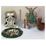 Beautiful Vtg Christmas Decor Assortment