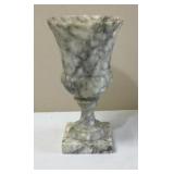 Marble Pedestal Urn 8in