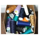 Assorted Sewing Thread Spools