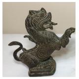 Vintage Bronze Mythical Creature Figurine