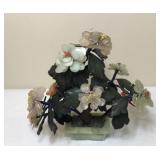 Vintage Floral Arraingment Decor 12 In