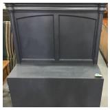 Modern Hall Tree Bench 53 In