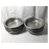 Vtg Carson Pewter Small Bowls
