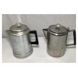 Aluminum & Stainless Steel Percolator Pots