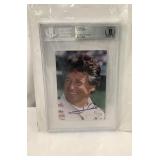 Autographed Race Car Driver Mario Andretti Photo