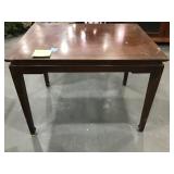 Vtg Traditional Square Side Table