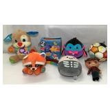 Assorted Plush Toys & Soft Book