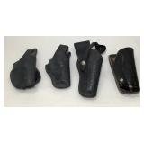 Assorted Leather Pistol Holsters