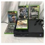 Microsoft Xbox Console w/ Games Powers On