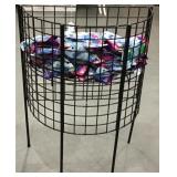 Black Wire Display Basket w/ Bubbles