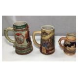 Decorative Beer Stein Set