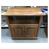 Vtg Lea Furniture Small Media Cabinet