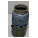 Studio Pottery Vase 8.5 In