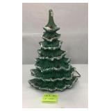 Vtg Ceramic Christmas Tree 17.5in Tall