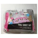 Disney Minnie Mouse Full Sheet Set