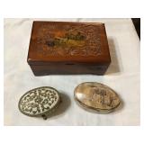 Decorative Keepsake Boxes Set