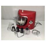 Chef's Mark Stand Mixer Red