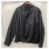 Black Leather Motorcycle Jacket