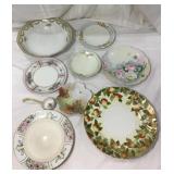 Assorted Decorative Porcelain Tableware