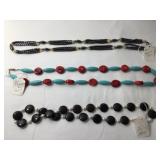 Beautiful Beaded Necklace Set Size 26-30in