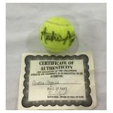 Andre Agassi Autographed Tennis Ball