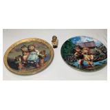 Danbury Mint Hummel Plates And Figurine