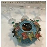 Imperial Crystal Crosses & Butterfly Votive