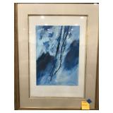 Christine Comyn Abstract Painting Size 34x44