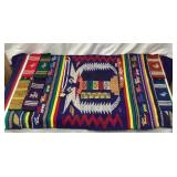 Small Woven Textile Wall Hanging & Beaded Jewelry
