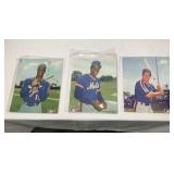 Three Vtg New York Mets Photos