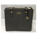 Kate Spade New York Grey Leather Satchel