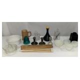 Assorted Glassware And Decor