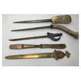 Assorted Letter Openers