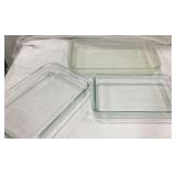 Pyrex Glass Baking Dishes Assorted