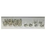 Vintage Wildlife Glass Tumbler Set