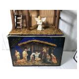 Beautiful Fine Porcelain Nativity Set