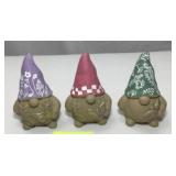 Decorative Gnome Figurines 5 In