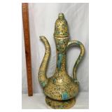 Beautiful Mid Cenrury Ceramic Decanter Size Small