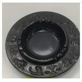 Zodiac Ceramic Ashtray 8 In