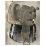 Wintec Synthetic Western Saddle Black